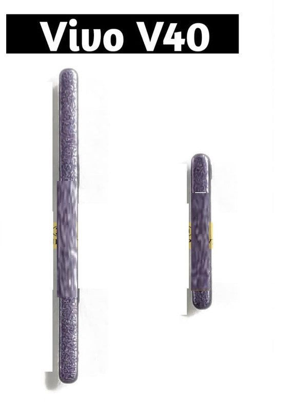 External Side Button Out Keys for Vivo V40 Purple External Side Button Out Keys for Vivo V40 Purple